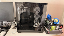 CyberPowerPC  Gaming Desktop Tower PC Black Wi-Fi HDMI USB-C USB 3.0 negotiable picture