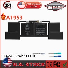 ✅LOT A1953 Battery for MacBook Pro 15 Inch A1990 Mid 2018 2019 EMC 3215 3359 picture