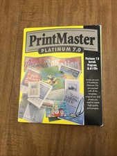 Print Master Platinum 7.0 Install , Program, And Art CDs￼ picture
