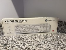 Keychron B6 Pro Wireless Scissor Keyboard - Ivory White picture
