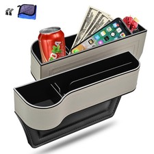 Car Seat Gap Filler Organizer, 2 Pack Multifunctional Car Seat Organizer, Aut... picture