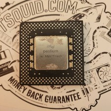 Intel Pentium MMX 200MHz CPU SL27J 2.8V Socket 7 Desktop Processor picture