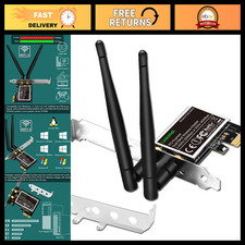 Wireless N 600Mbps PCIe WiFi Adapter Card, Dual Band 2.4GHz & 5GHz for PC picture