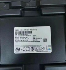 Samsung PM9A3 3.84TB U2 NVME SSD MZ-QL33T80 PCIE MZQL23T8HCLS-00B7C GDA53C2Q picture