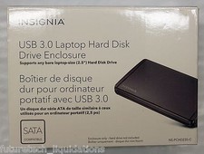 INSIGNIA USB 3.0 LAPTOP SATA EXTERNAL HARD DRIVE ENCLOSURE - NS-PCHD235-C picture