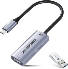 High-Speed 4K USB 3.0 Capture Card with 100W Charging for Gamers & Creators picture