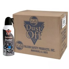 Falcon Dust Off 10 oz Electronic Compressed Gas Duster Air Duster (Choose Count) picture