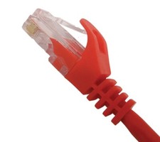 Vertical Cable 094-846/10RD 10ft 24AWG Cat6 Patch Cable, Red picture