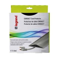 Legrand~CDI-5~Wiremold ~ Corduct Overfloor Cord Protector~Rubber Duct~Ivory picture