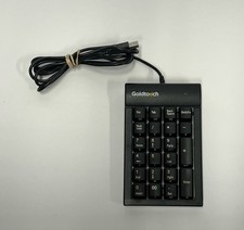 Key Ovation Goldtouch GTC-0077 Wired Numeric Black Keypad USB - Tested picture