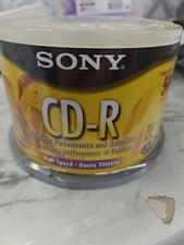 New SONY CD-R High Speed 1x-48x 50 Pack 700 MB 80 Min Recordable picture