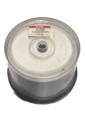 Uline DVD-R White Inkjet Hub Printable 16x 50 Pack.   H21 picture