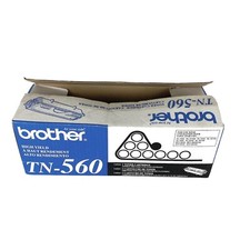 Brother TN-560 Toner Cartridge Open Box Sealed Bag Black picture