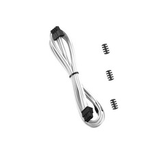 White ESeries Classic ModFlex Sleeved 8Pin PCIe Cable For EVGA 60cm picture