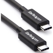 StarTech 50cm (1.6ft) Thunderbolt 3 Cable, 40Gbps, 100W PD, 4K/5K Video, picture