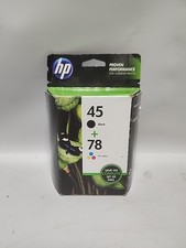 Genuine HP 45 Black & 78 Color Ink Cartridges picture
