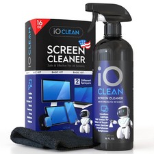 iO CLEAN 16oz Screen Cleaner Spray – Best Large Cleaning Kit picture