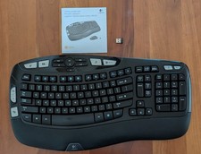 Logitech K350 Wireless Comfort Wave Ergonomic Keyboard with Unifying USB, Tested picture