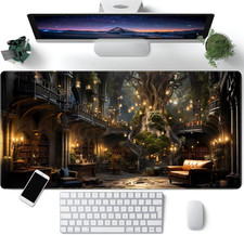 Vintage Aesthetic Desk Mat Extended Mouse Pad Large Gaming Mousepad XXL Dark picture