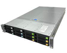 Intel S2600TP 4-Node 64-Core Server 8x Xeon E5-2620 v4, 256GB DDR4 RAM, 2x 1600W picture