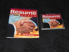 WinWay Resume Deluxe 2000 PC CD-ROM Nova Development Vintage Windows Software picture