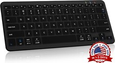Teclado Bluetooth Inalámbrico Recargable para iPad, iPhone, Android, Windows NEW picture