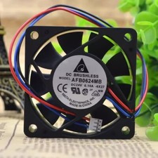Delta AFB0624MB 6015 DC24V 0.10A 3-Wire Inverter Cooling Fan picture