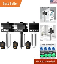 Precision Hotend Nozzle Kit for Bambu X2D/H2D/H2S - Durable Hardened Steel Set picture