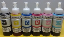 100ML x 6 Bulk Refill Ink for Epson Compatible L800 L801 L805 L810 T6731 *100ML* picture
