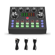 1set V8S Sound Card Professional Audio Equipment For Live Steaming and Karaoke picture