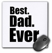 3dRose Best Dad Ever MousePad picture
