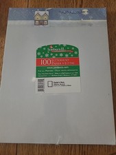 NEW Christmas Holiday Stationary Computer Paper 100 Sheets Sonburn II Santa Snow picture