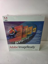 Vintage Adobe Image Ready Software 1995 For Windows 95 / NT Brand New Sealed picture