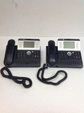 Lot Of 2 Alcatel Lucent 4039 Digital Telephone Urban Grey w/ Handset & Stand picture