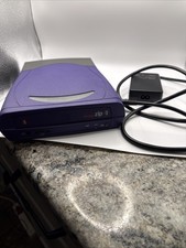 Iomega ZipCD 650 ZIPCDUSB External USB CD-RW Drive Purple Vintage Parts picture