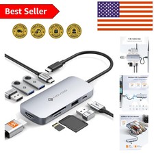 All-In-One 9-in-1 USB C Adapter: Fast Charging & Data Transfer for Professionals picture