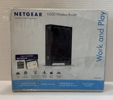 Brand New SEALED Netgear N300 Wireless WiFi Router [WNR2000] Black picture