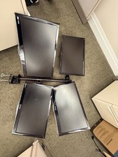 Lot of 9 Computer Monitors – ViewSonic, Dell, Acer & Element – Sold Together picture