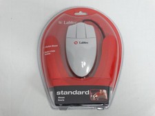 Vintage 2003 Labtec 911528 3-Button Mouse PS/2 Or Serial - New, Sealed picture