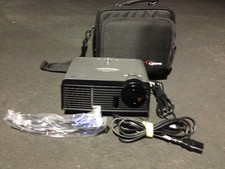 OPTOMA DX605R DLP PORTABLE PROJECTOR, ONLY 115 ORIGINAL HOURS picture