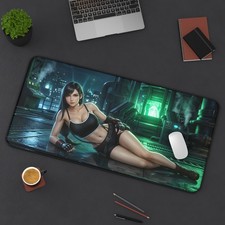 Tifa Lockhart XL Gaming Desk Mat Mouse Pad for Gamer Setup picture