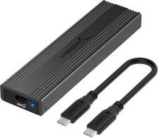SABRENT USB 3.2 Type-C Tool-Free Enclosure for M.2 Pcie Nvme and SATA Ssds (EC-S picture