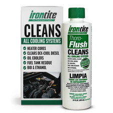 Irontite Thoro-Flush Coolant System Cleaner - Removes Rust, Scale, Oil, Sludg... picture