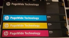 5 Sets Virgin EMPTY and USED Genuine HP 972X Ink Cartridges EMPTIES picture