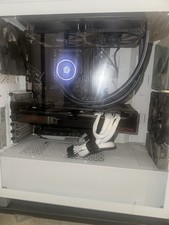 Sapphire Radeon Gaming Desktop Tower with Liquid Cooling, White/Black picture