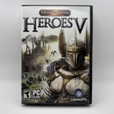 Heroes Of Might And Magic V PC CD-ROM 4-disc Set UbiSoft 2006 Windows XP/2000 picture