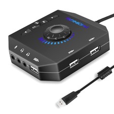 Professional Computer USB Sound Card 7.1 Channel Audio Adapter For PC Laptop H picture