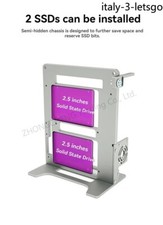 1U Compact Power Supply Motherboard Simple Aluminum Portable Rack picture
