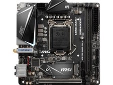 MSI MPG Z390I GAMING EDGE AC LGA 1151 Intel Z390 HDMI Mini ITX Intel Motherboard picture