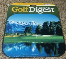 Vintage Golf Digest Jackson Hole Mouse Pad picture